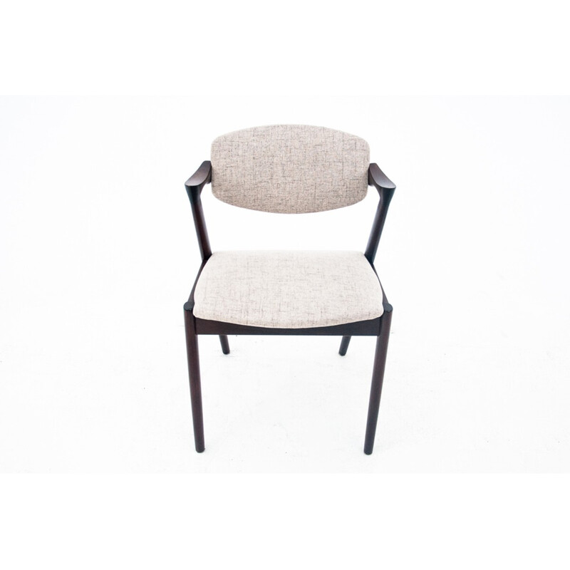 Satz von 4 dänischen Vintage-Stühlen Modell 42 von Kai Kristiansen, 1960