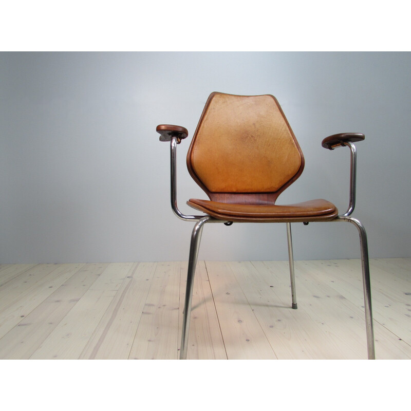 Vintage fauteuil van Øivind Iversen voor Møre Lenestolfabrikk, Noorwegen 1956
