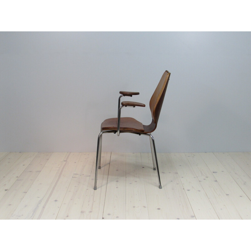 Vintage fauteuil van Øivind Iversen voor Møre Lenestolfabrikk, Noorwegen 1956