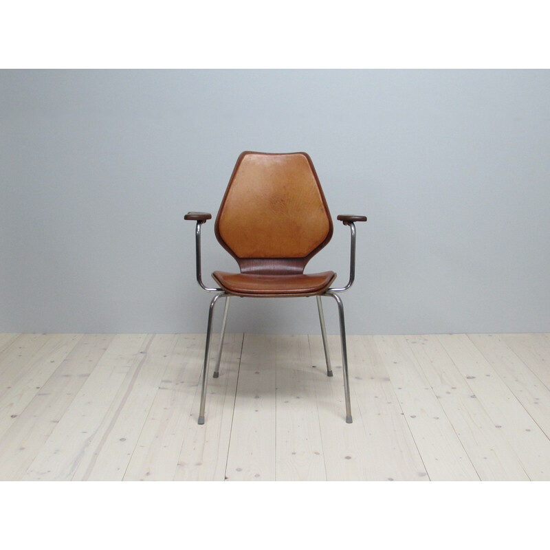 Vintage armchair by Øivind Iversen for Møre Lenestolfabrikk, Norway 1956