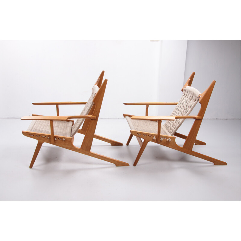 Pair of vintage armchairs by Martin Godsk, Denmark 1990s