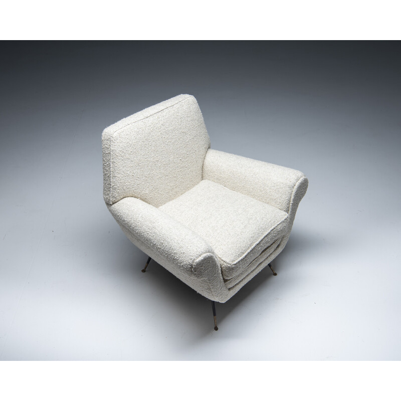 Paar vintage Italiaanse fauteuils van Gigi Radice voor Minotti, 1950