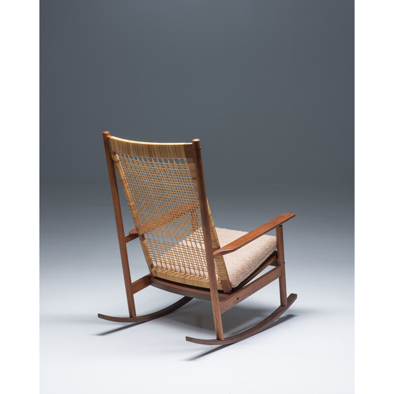 Vintage rocking chair by Hans Olsen for Juul Kristensen, Denmark 1960