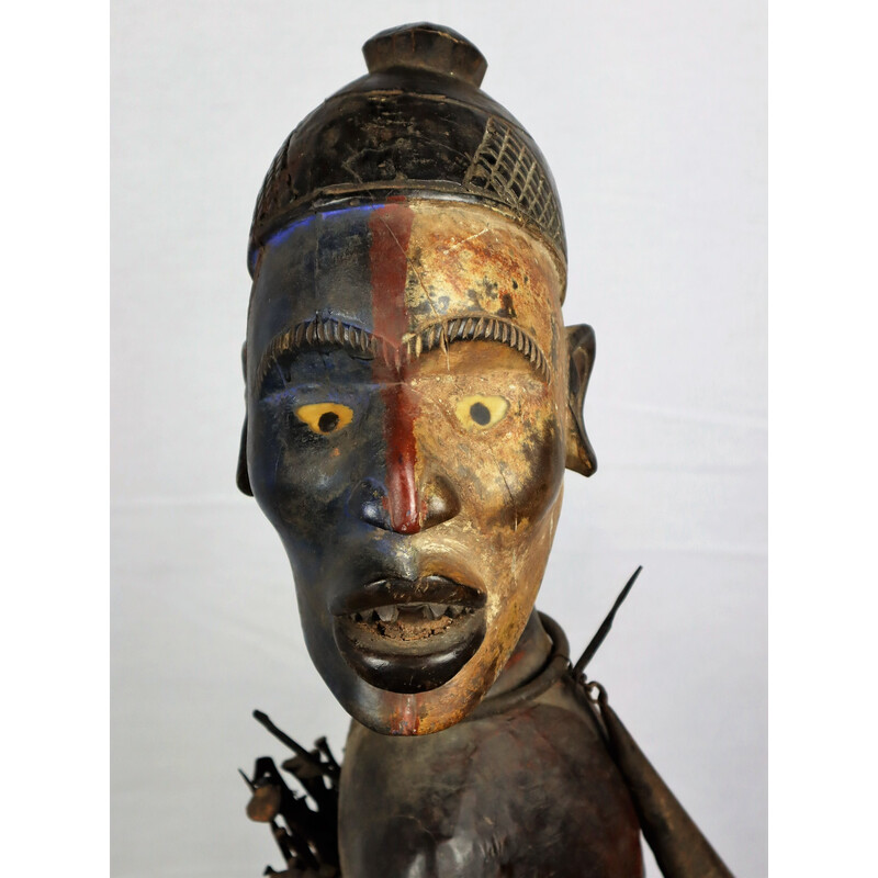 Statue vintage Nkisi Nkonde Kongo-Vili