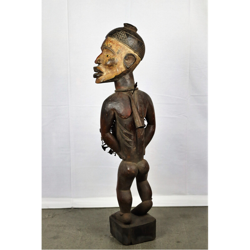 Vintage-Statue Nkisi Nkonde Kongo-Vili