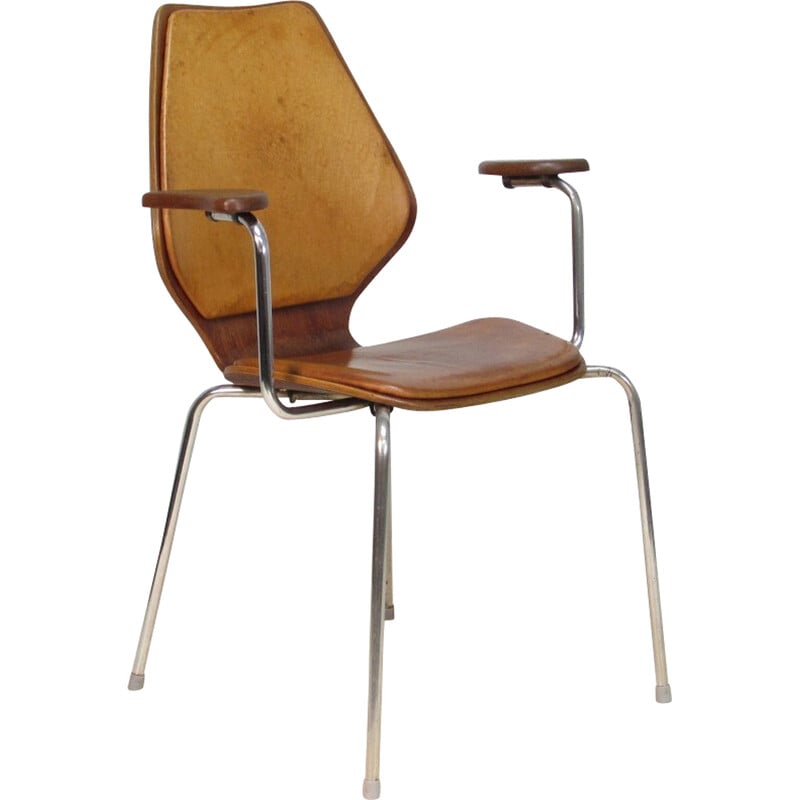 Vintage armchair by Øivind Iversen for Møre Lenestolfabrikk, Norway 1956