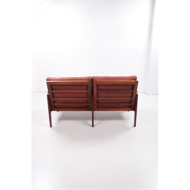 Vintage two-seater sofa model Capella by Illum Wikkelsø, Denmark 1960s