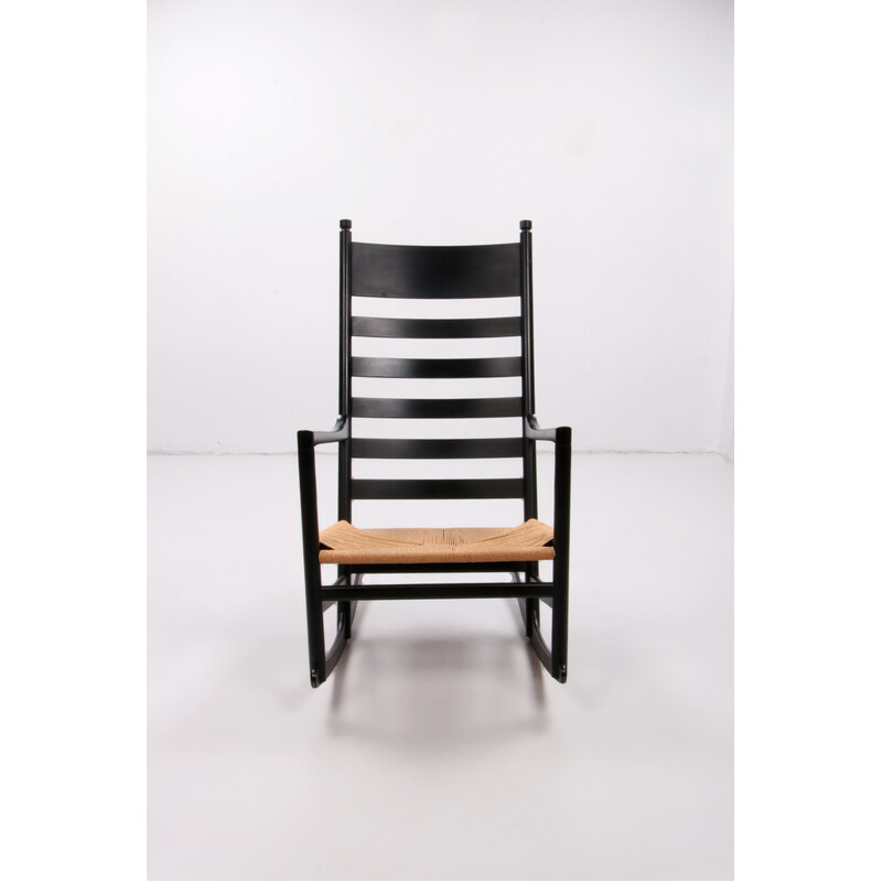 Danish vintage rocking chair model ch45 by Hans.J.Wegner