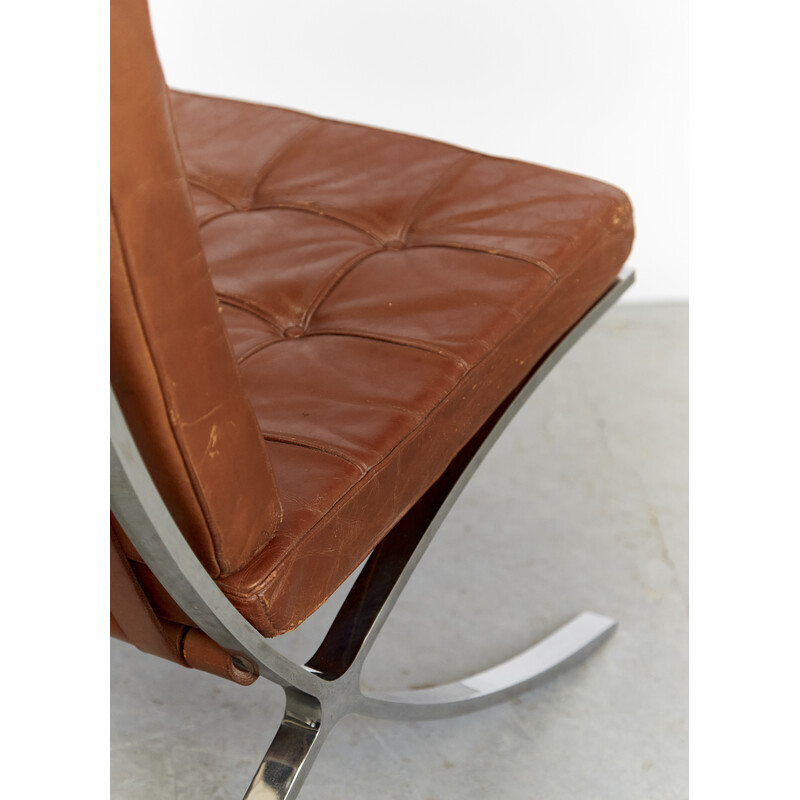 Barcelona Vintage Sessel Modell Mr90 von Ludwig Mies Van Der Rohe für Knoll International