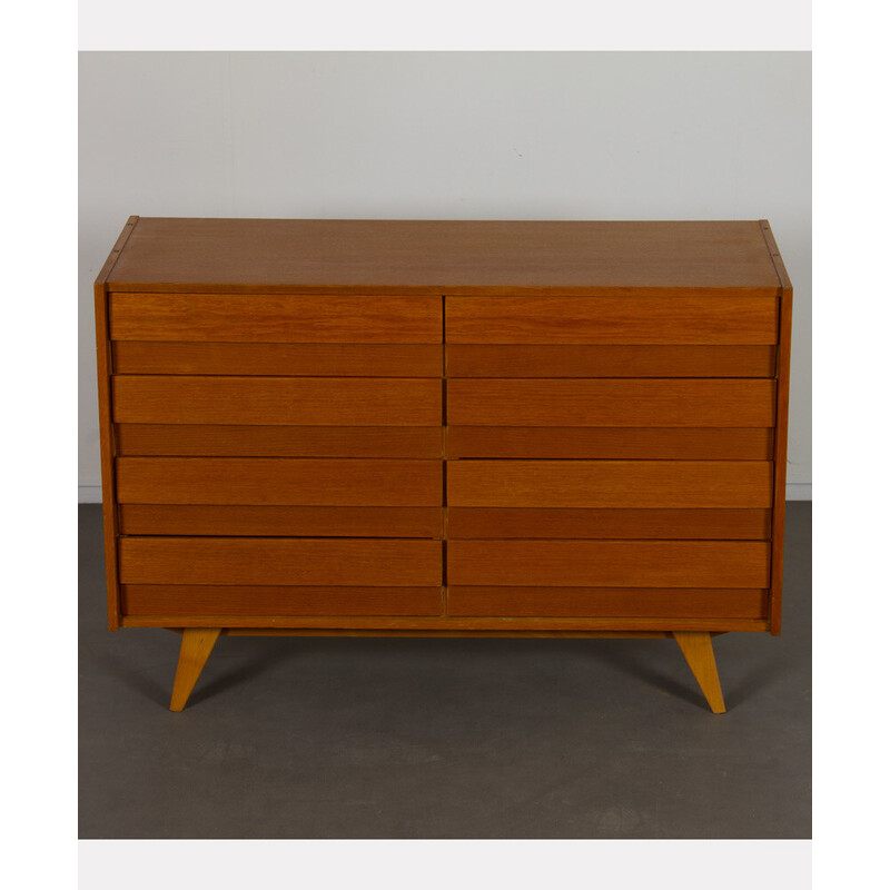 Vintage Eastern European chest of drawers model U-453 by Jiri Jiroutek, 1960