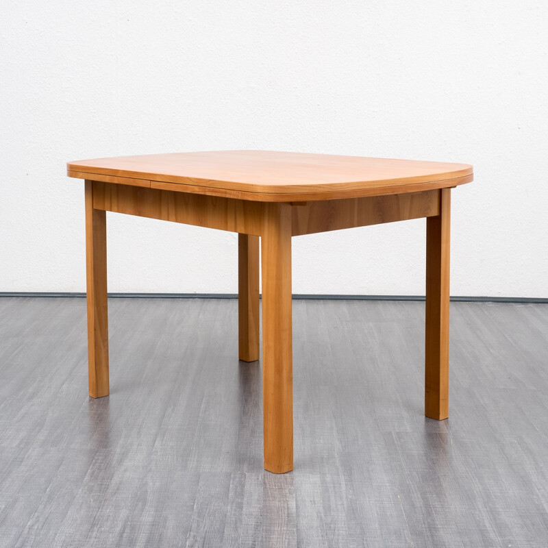 Cherry wood dining table - 1950s