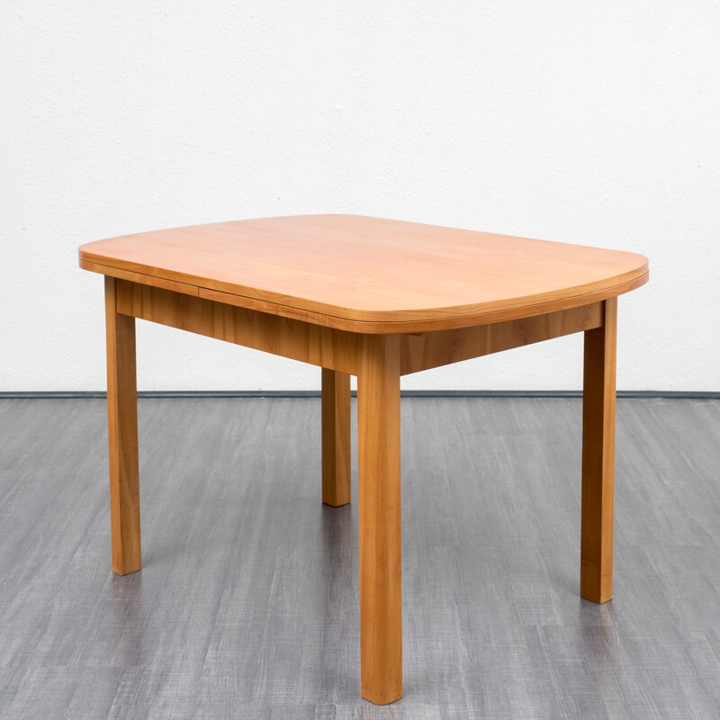 Cherry wood dining table - 1950s