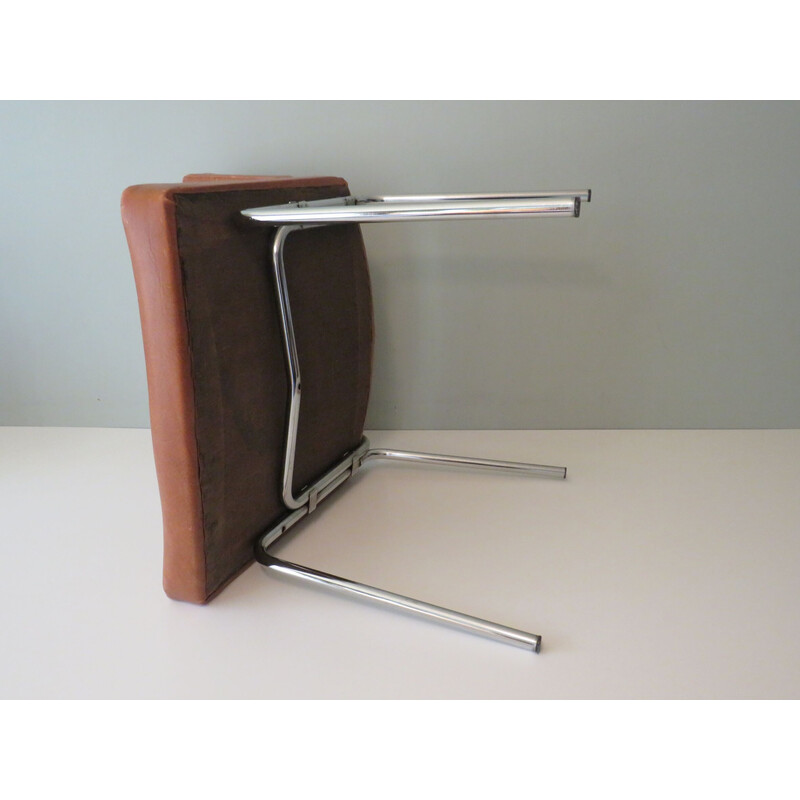 Vintage-Beistellstuhl Modell "Conseil" von Pierre Guariche für Meurop, Belgien 1960