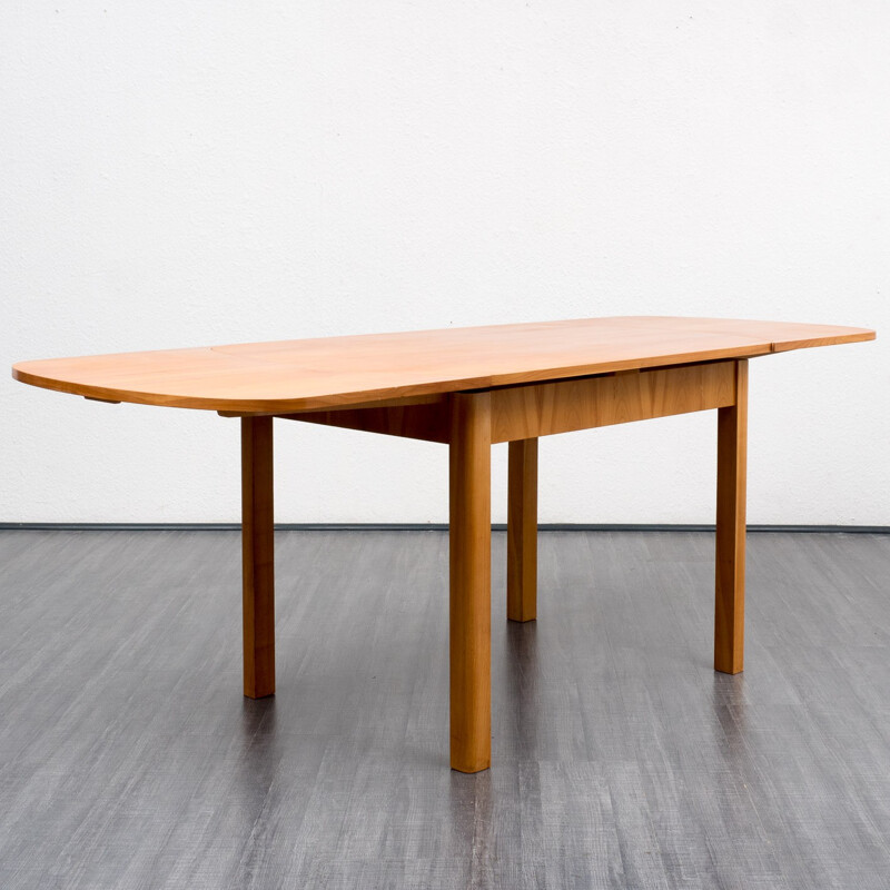 Table de salle à manger en merisier - 1950