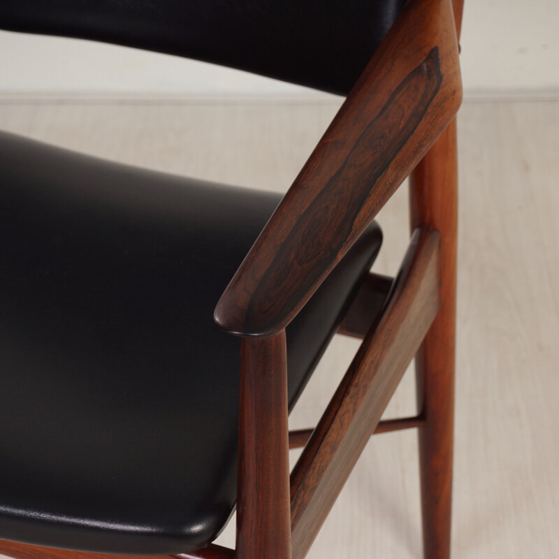 Sibast extendable dining set in rosewood, Arne VODDER - 1960s