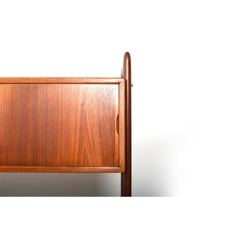 Vintage freestanding bookcase in teak by Kurt Østervig, Denmark 1960s