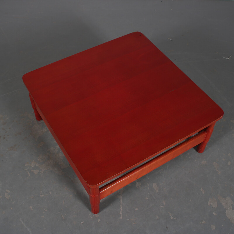 Vintage "Carimate" coffee table by Vico Magistretti for Cassina, Italy 1960s