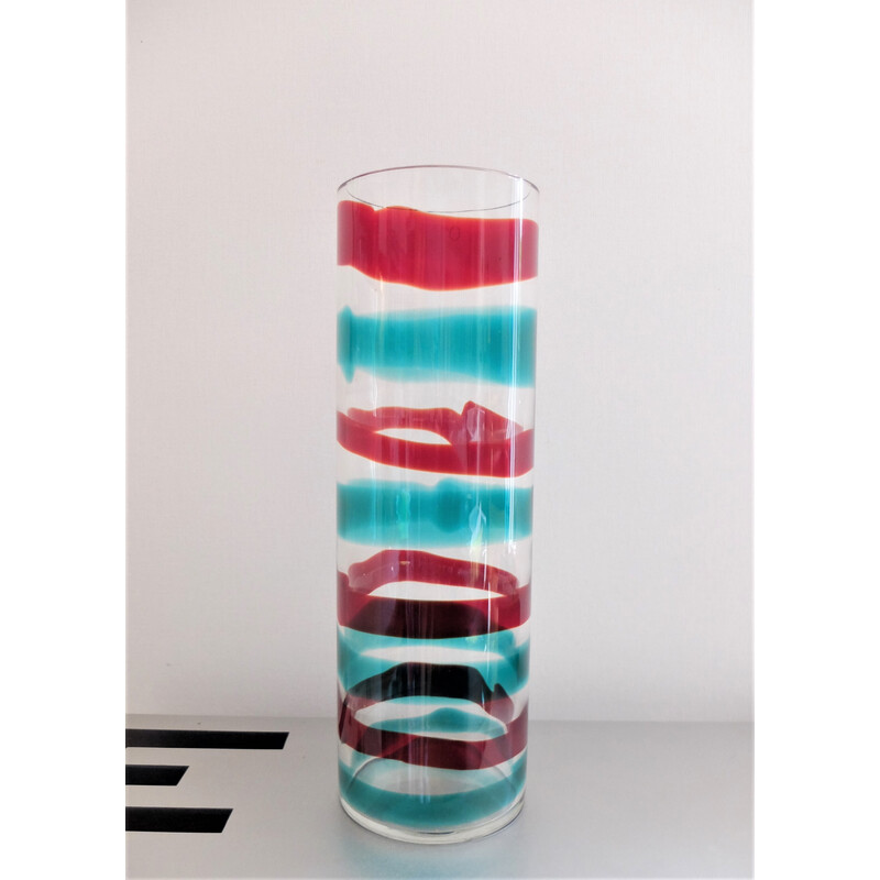 Vintage Vase aus Muranoglas von Venini, 1995