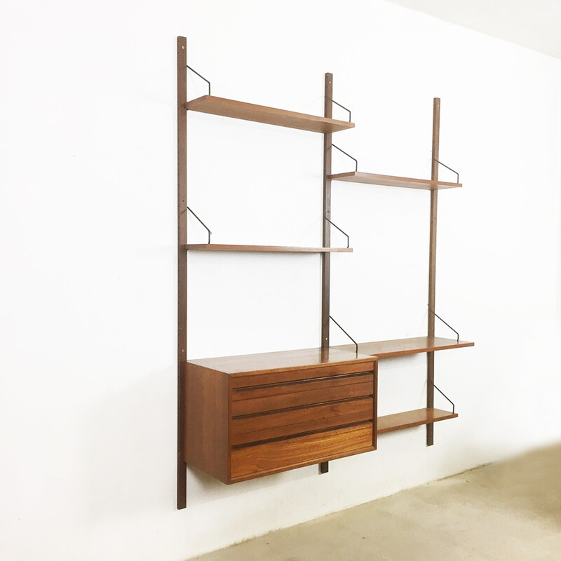 "Royal System" danish wall unit for CADO, Poul CADOVIUS - 1960s