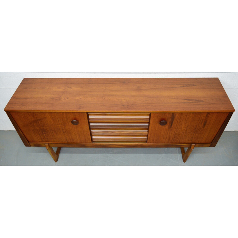 Mid-Century Elliots of Newbury Teak Sideboard - 1960s