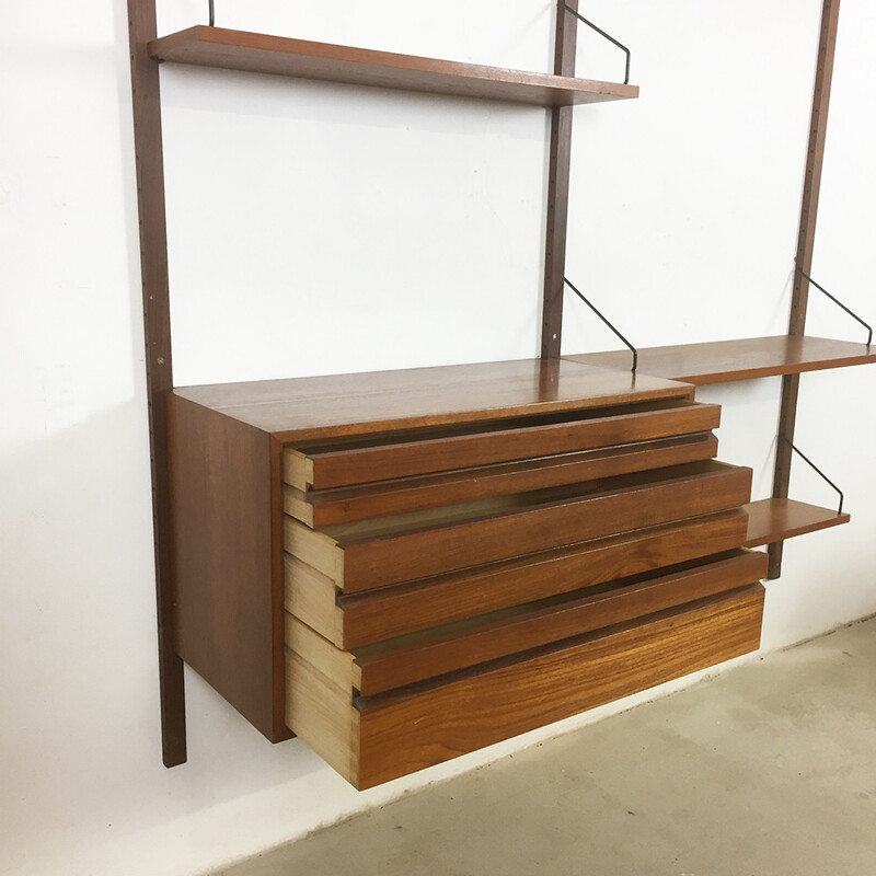 "Royal System" danish wall unit for CADO, Poul CADOVIUS - 1960s