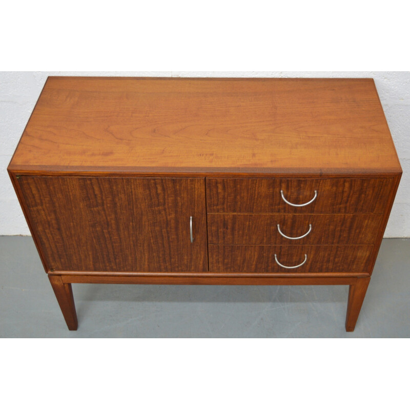 Mid-Century Teak and Indian Laurel Sideboard, Gordon RUSSELL - 1960s