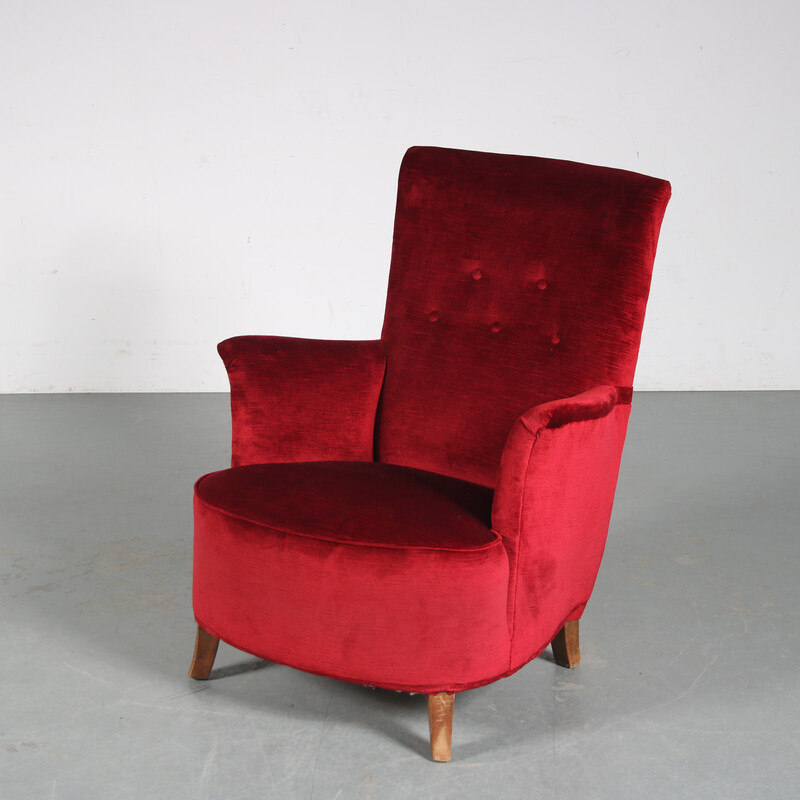 Vintage armchair by Theo Ruth for Artifort, Netherlands 1950s