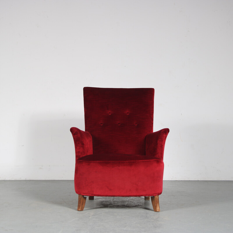 Fauteuil vintage de Theo Ruth pour Artifort, Pays-Bas 1950