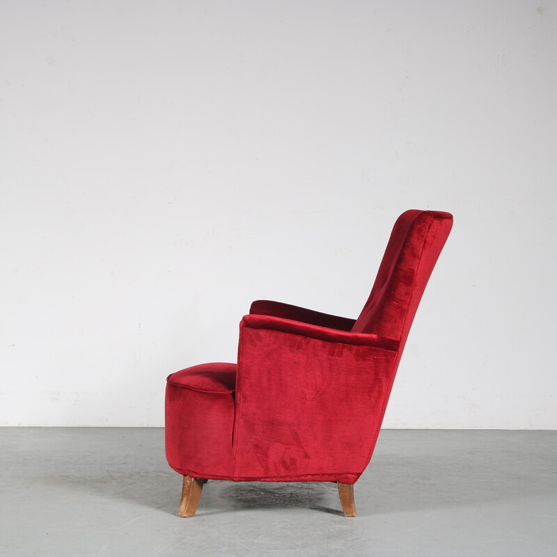 Vintage armchair by Theo Ruth for Artifort, Netherlands 1950s