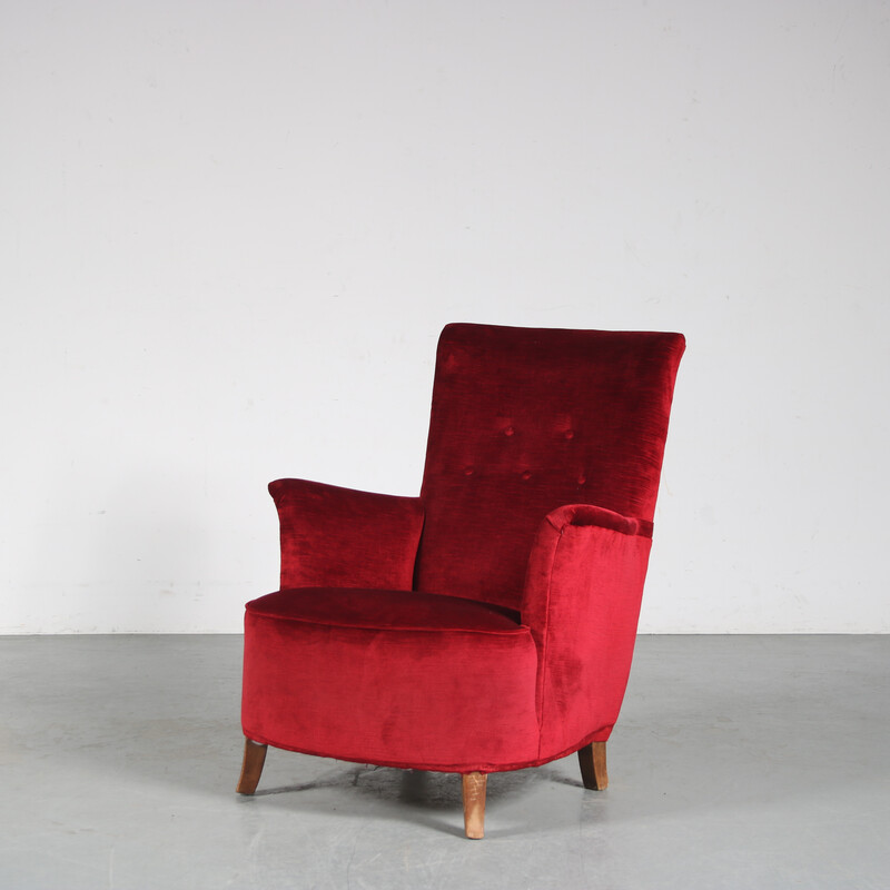 Vintage armchair by Theo Ruth for Artifort, Netherlands 1950s