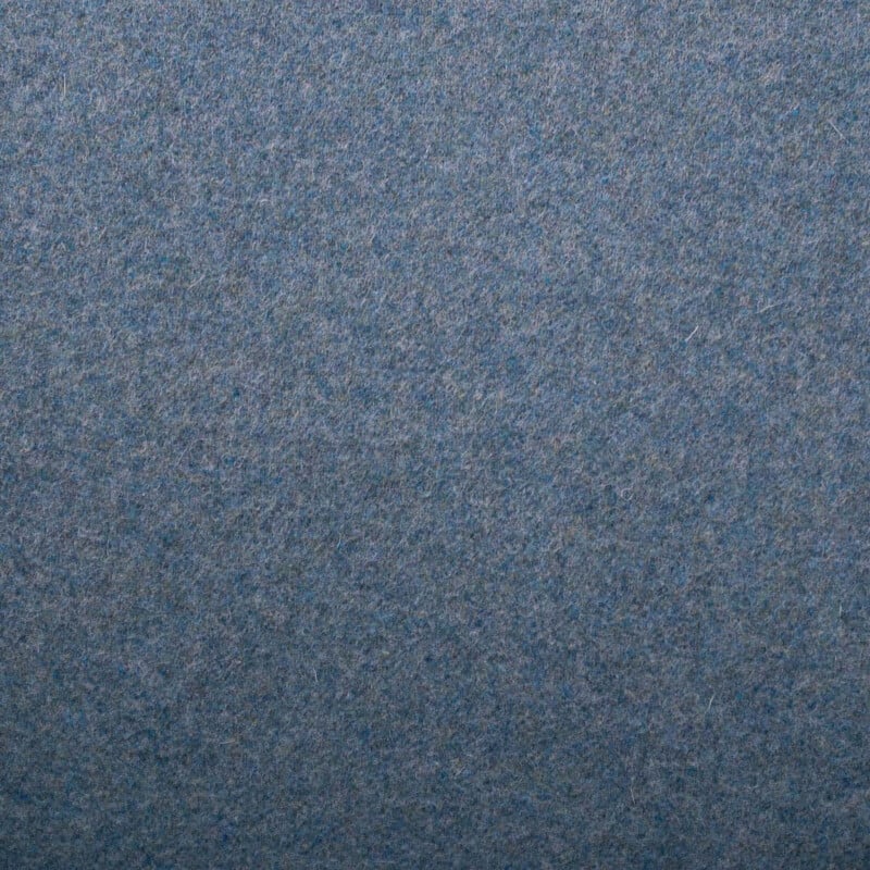 Fauteuil en laine bleu pastel, Fritz NETH - années 50