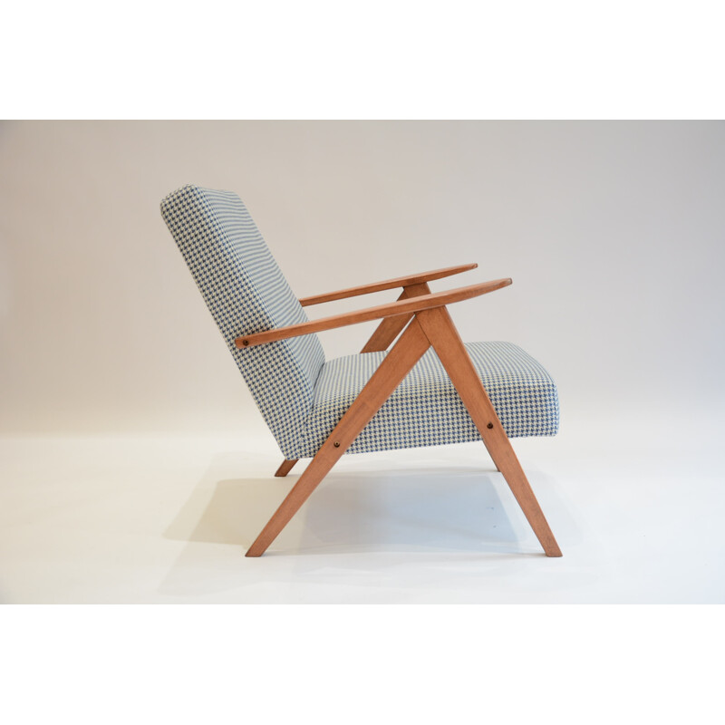 Kompas "B 310 Var" armchair in wood - 1970s