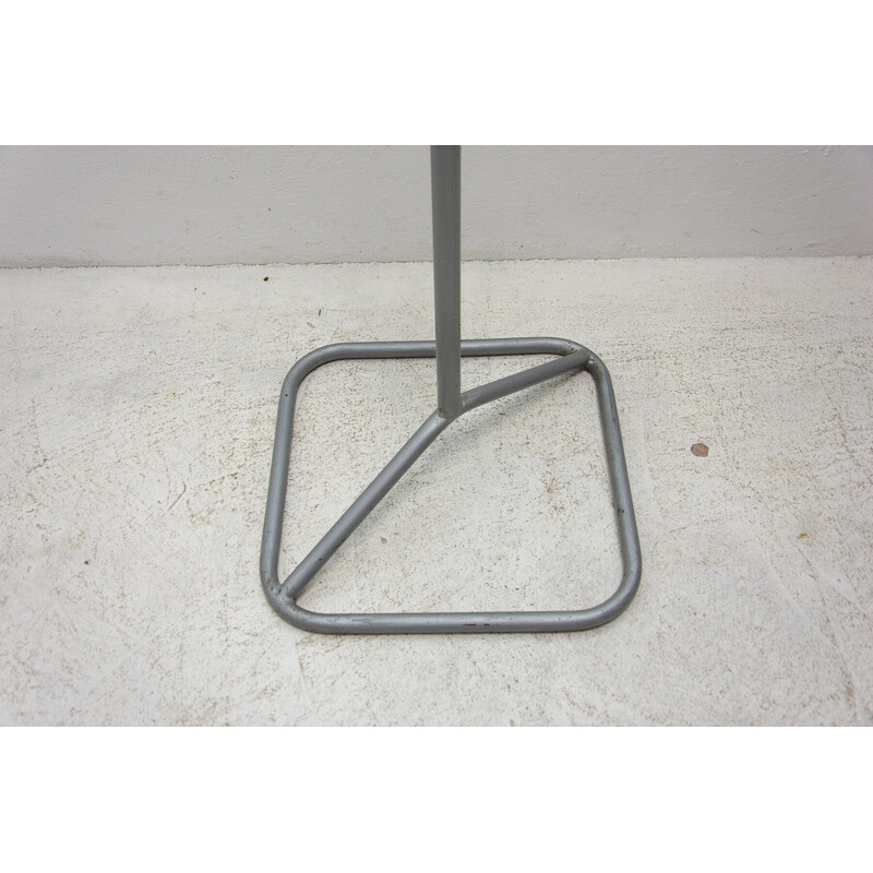 Vintage Bauhaus chrome plated coat rack, Czechoslovakia 1930s