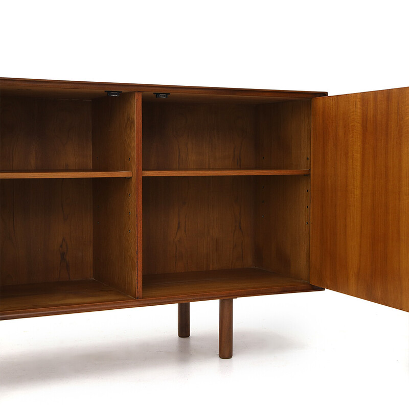 Vintage sideboard with 3 storage compartments and drawers, 1950s