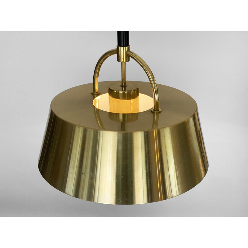 Vintage pendant lamp "Hercules" by Jo Hammerborg for Fog and Mørup, Denmark 1970s