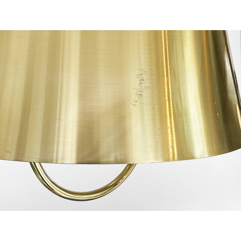 Vintage pendant lamp "Hercules" by Jo Hammerborg for Fog and Mørup, Denmark 1970s