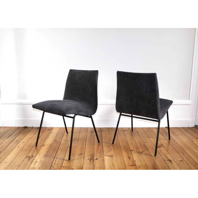 Set of 6 vintage chairs by Pierre Paulin for Edition Meubles Tv, 1960