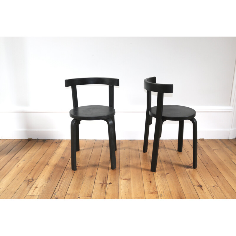 Pair of Scandinavian vintage chairs by Alvar Aalto, 1950
