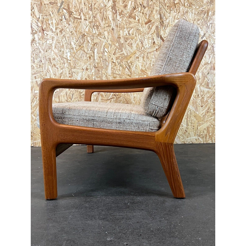 Vintage teak sofa 2 seater by J. Kristensen, Denmark 1960-1970s