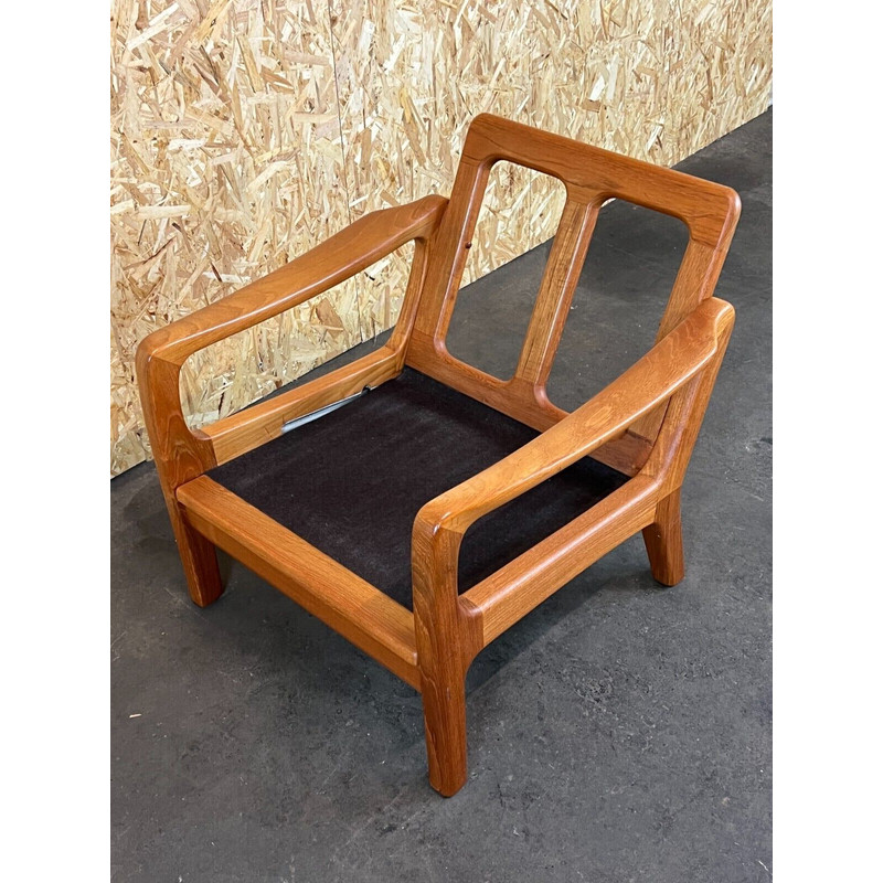 Vintage teak armchair by Juul Kristensen, Denmark 1960-1970s