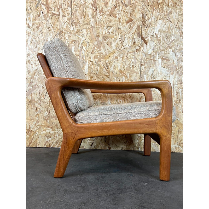 Vintage teakhouten fauteuil van Juul Kristensen, Denemarken 1960-1970