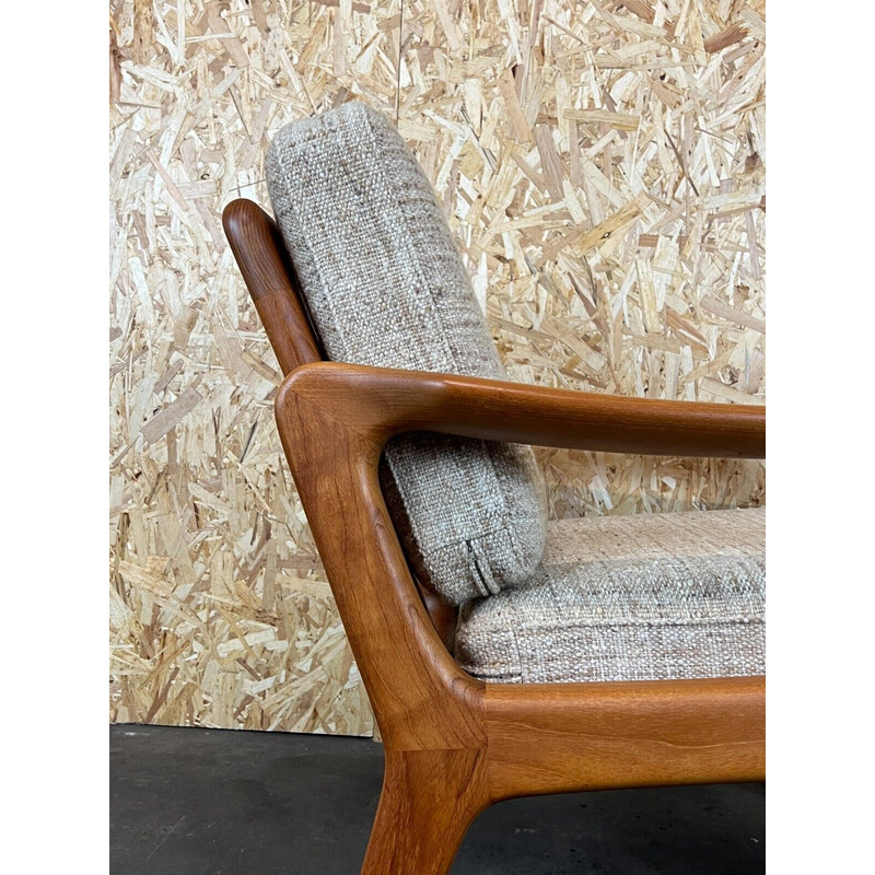 Vintage teak armchair by Juul Kristensen, Denmark 1960-1970s