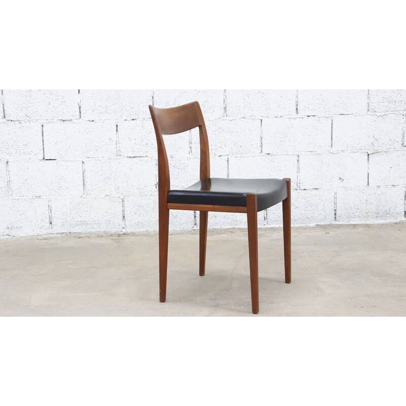 Set of 8 vintage chairs model "Kontiki" by Yngve Ekström for Hugo Troeds
