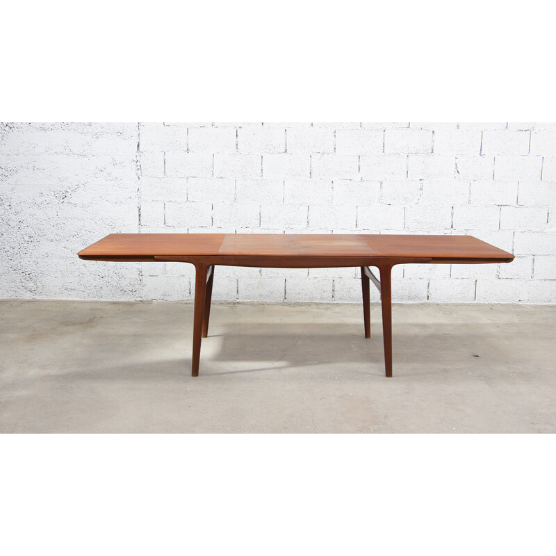 Vintage Scandinavian table by Arne Hovmand Olsen for Mogens Kold, Denmark 1960