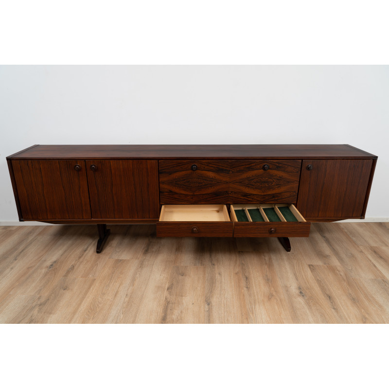 Vintage rosewood sideboard by William Watting for Fristho