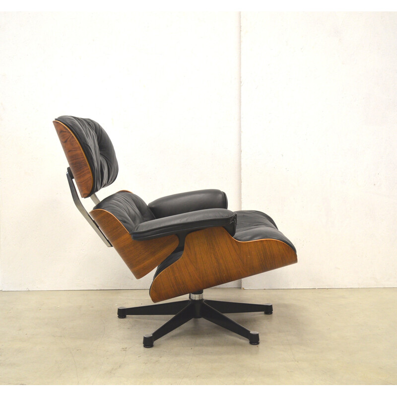 Herman Miller rosewood "lounge" chair, Charles and Ray EAMES - 1960s 