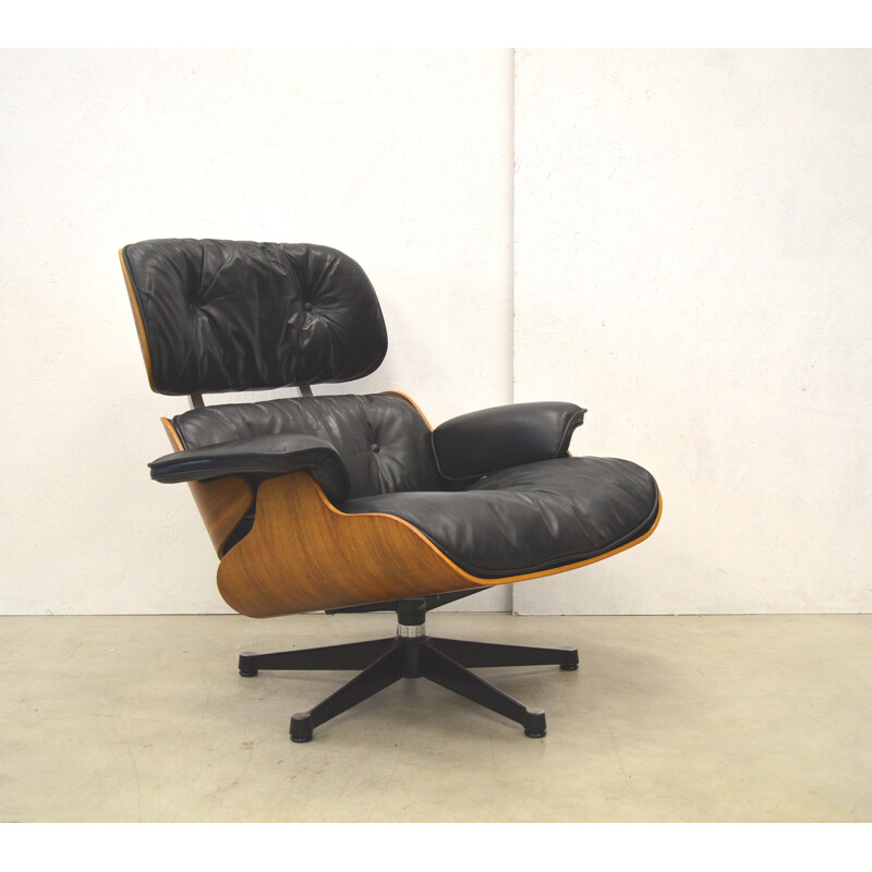 Herman Miller rosewood "lounge" chair, Charles and Ray EAMES - 1960s 