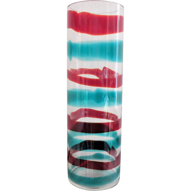 Vintage Murano glass vase by Venini, 1995