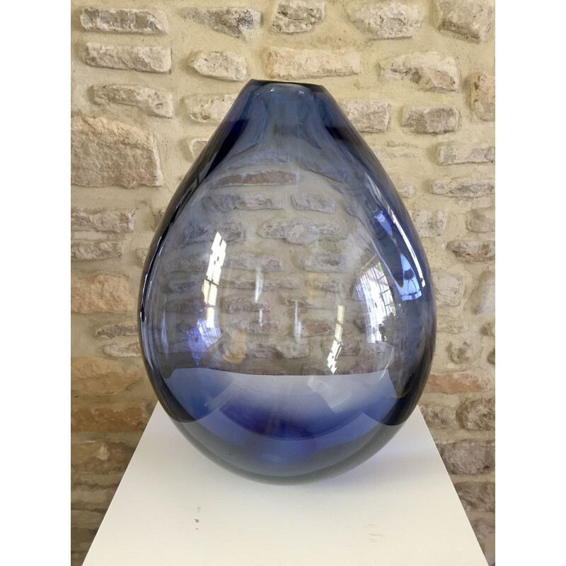 Vase vintage par Per Lutken pour Holmegaard