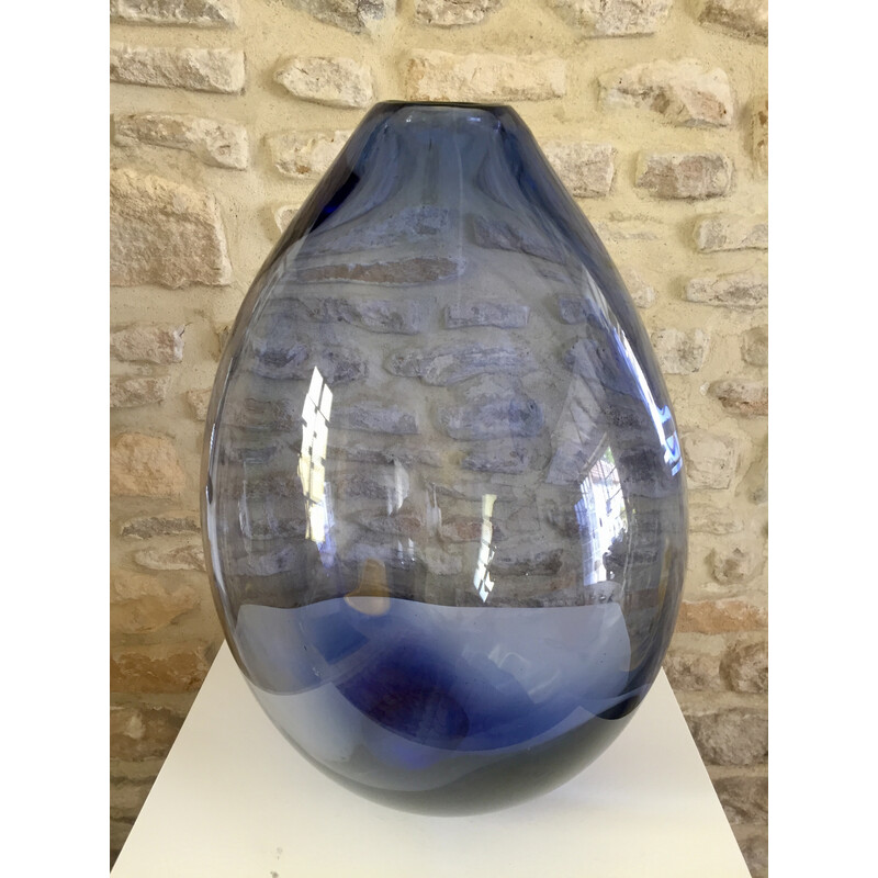 Vase vintage par Per Lutken pour Holmegaard